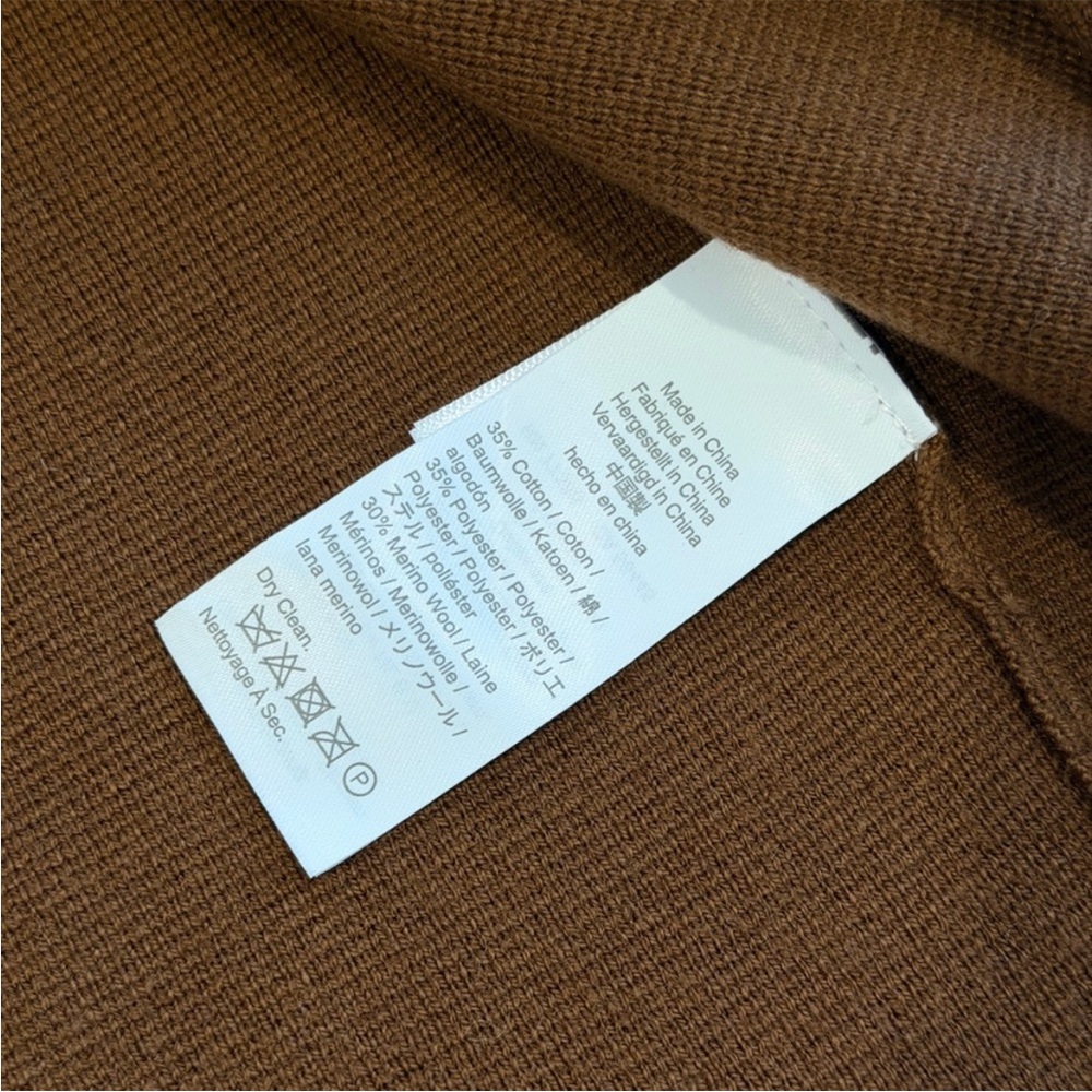 J. Crew Chocolate Brown Women's Cardigan small - Picture 3 of 7